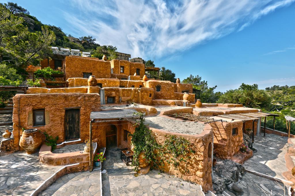 Aspros Potamos Aparthotel Makriyialos Bagian luar foto
