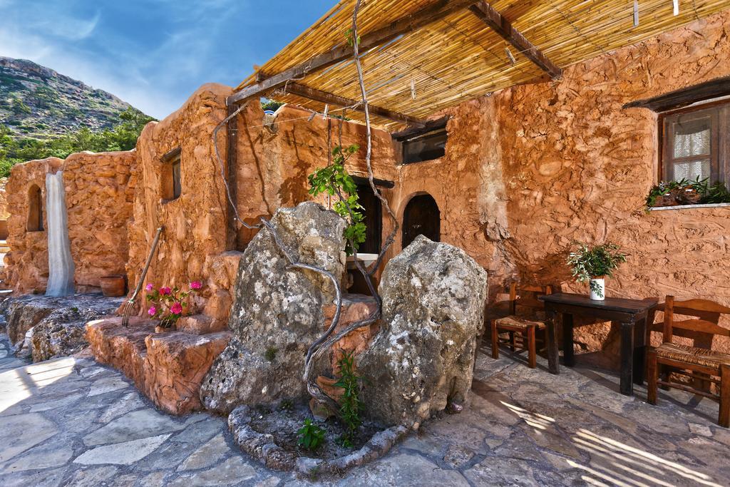 Aspros Potamos Aparthotel Makriyialos Bagian luar foto